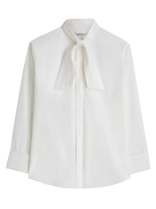 Camicia Tie Neck in cotone PHOEBE PHILO | BC62CO2723100WT